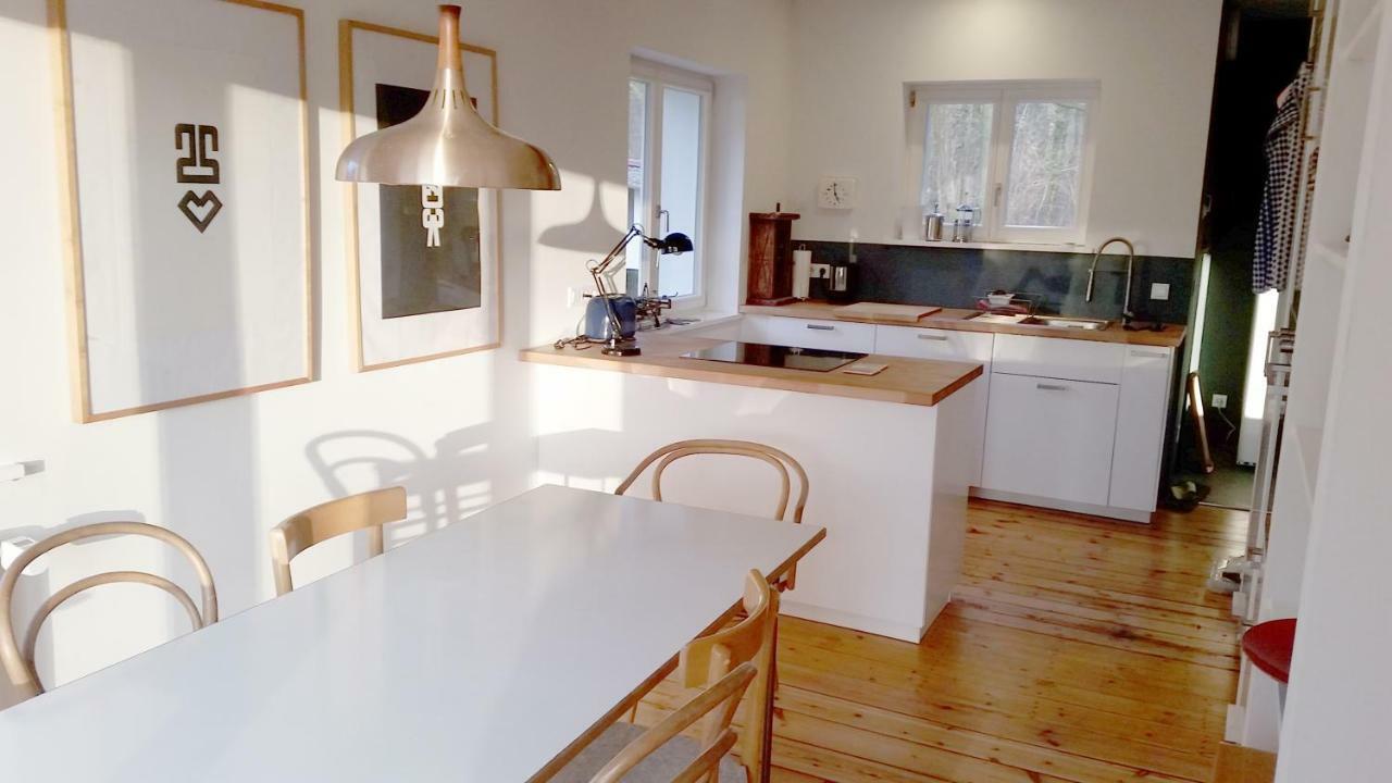Ferienhaus Bindow Heidesee Eksteriør bilde